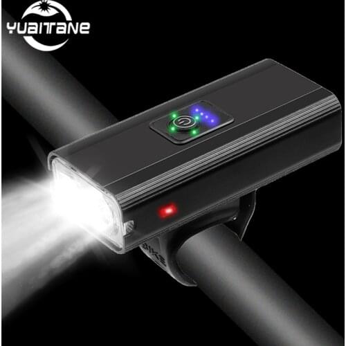Super high power bicycle headlight USB Rechargeable Bike light ciclismo 2T6 Bicycle Light With Taillight 3 Mode Led Headlight