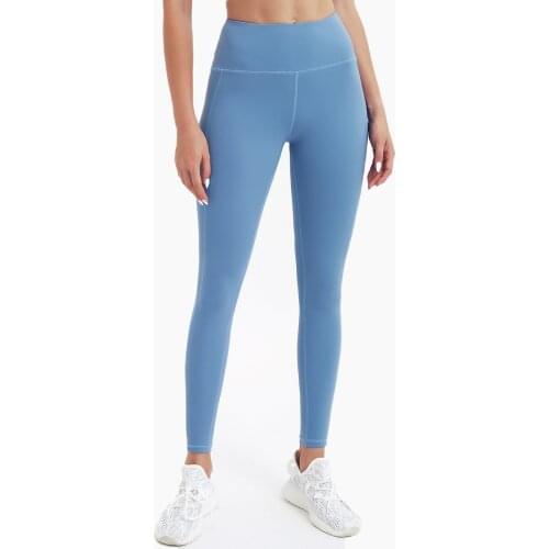 Women Fitness Yoga Pants Outdoor Cycling Running Tight Fitness Pants Nylon Sanding Exercise Yoga Pants Female Workout Leggings