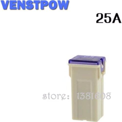 1PC PEC JT 25A Insurance Auto Square Fuse Tube Waterproof High Fuse for Car Air Conditioning Insurance Fan