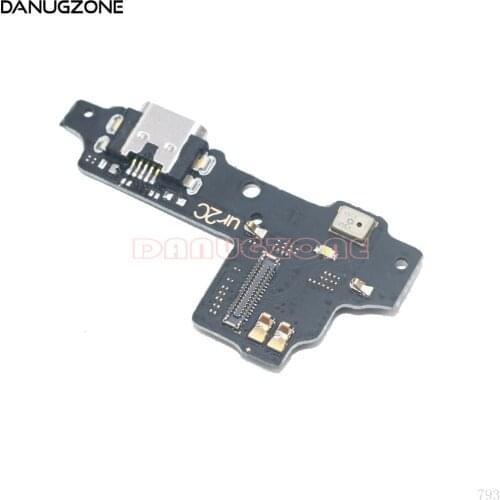 10PCS/Lot For ZTE Blade V8 BV0800 USB Charging Dock Jack Plug Socket Port Connector Charge Board Flex Cable With Microphone