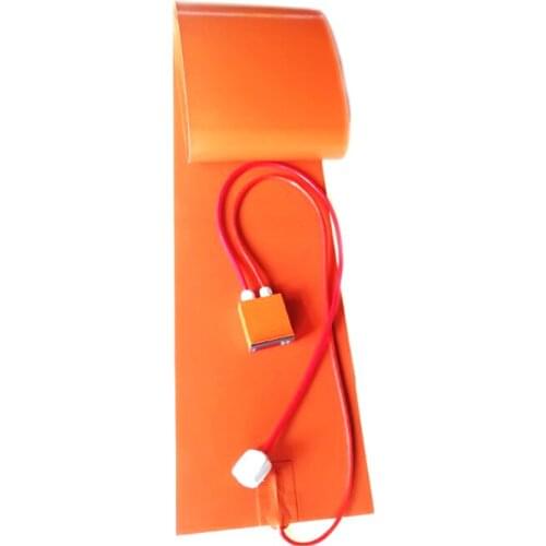 240V 3000W 300*3100*1.5mm Silicone Heat Blanket digital thermostat on wire 1500mm lead wire