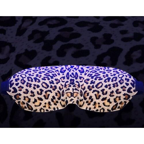 3D Eye Mask Creative Leopard Print Sleeping Mask Eyeshade Breathable Blindfold Headband Eyepatch Night Mask For Rest