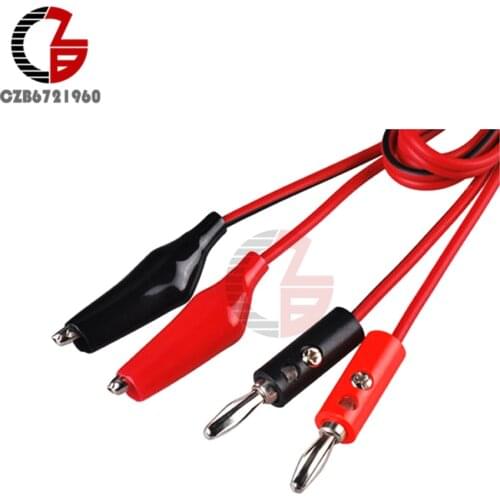 5 Sets 90cm Test Lead Cable Alligator Clip To Banana Plug Probe Multifunction Combination Test Cable Wire