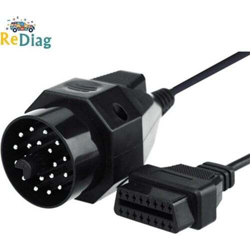 OBD II Adapter For BMW 20 Pin To OBD2 16 PIN Connector E36 E39 X5 Z3 For BMW 20pin Diagnostic Cable For BMW 20 Pin