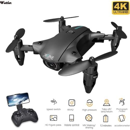 Drone Mini E525 Pro HD 4K 1080P Camera Obstacle Avoidance WiFi FPV Maintaining RC Foldable 3-Sided Drone 4k Profesional Kid