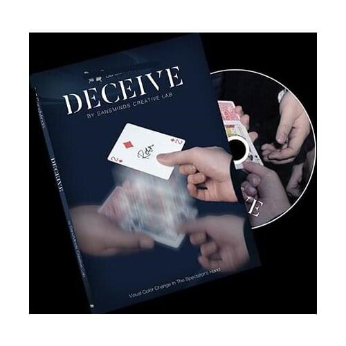 Free Shipping Deceive (Gimmick Material Included) - Magic Trick,Close Up,Illusion,Street Magic,Super Effect,Card Magie,Magia Toy