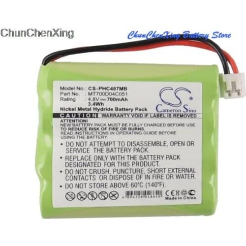 Cameron Sino 700mAh Battery MT700D04C051 for Philips SBC-EB4870 A1706, E2005, SBC-EB4880 A1706, For Avent SDC361