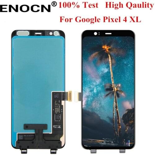 ENOCN AMOLED For Google Pixel 4 XL LCD Display Touch Screen Digitizer Assembly Replacement LCD For Google Pixel 4XL LCD
