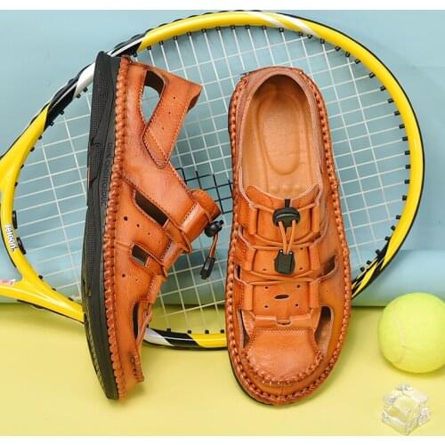 Hombre man big sandal in slippers plage rubber 2018 sandales slip genuine sandalhas comfort masculina beach dress shoe men 44 s