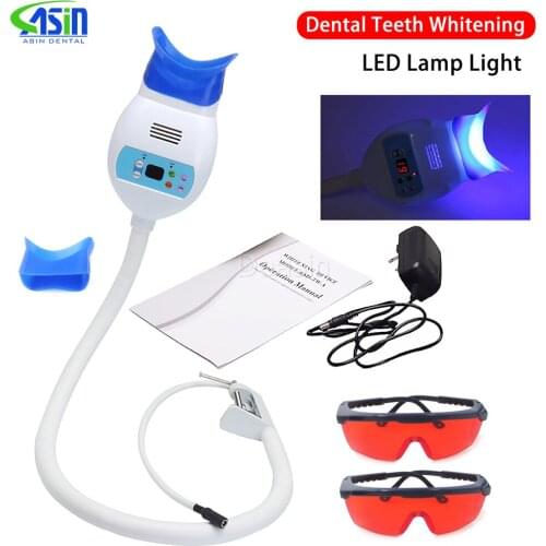 Good Quality New Dental LED Lamp Bleaching Accelerator System Use Chair Dental Teeth Whitening Professional Machine + 2 Goggles