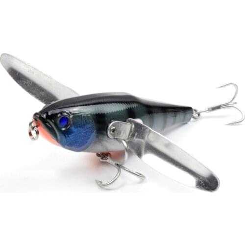 12cm/34g Insects Fishing Lure Floating Lure Popper Bass Cicada Iscas Artificial Crankbait Fly Jig Fishing Top Water Lure