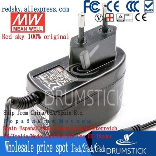 Prosperity MEAN WELL GSM06E12-P1J 12V 0.5A meanwell GSM06E 12V 6W AC-DC High Reliability Medical Adaptor