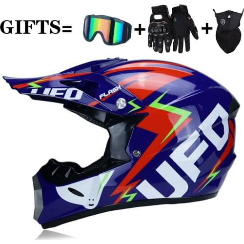 Four Seasons Racing Off-Road Motorcycle ATV Dirt Bike Men MTB Downhill Full Face Helmet Dot Motocross Vintage Casco Moto