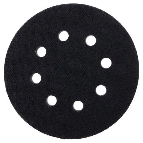 5 Inches 8-Hole Soft Sponge Interface Pad for Sanding Pads Hook&Loop Sanding Discs for Uneven Surface Polishing Power Tools