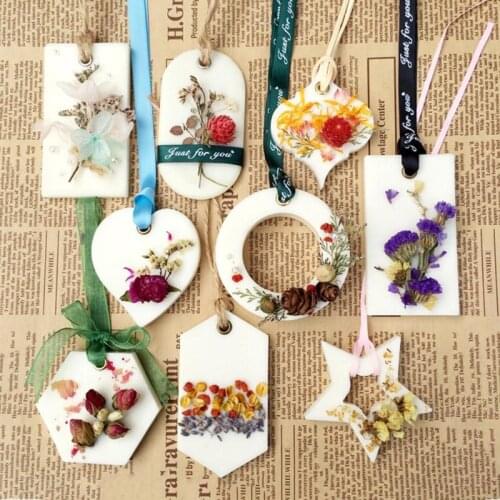 MILIVIXAY DIY Silicone Clay Aromatherapy Tablets Molds Crafts Hanging Ornaments Wax Molds Flower Soap Mold Craft Accessories