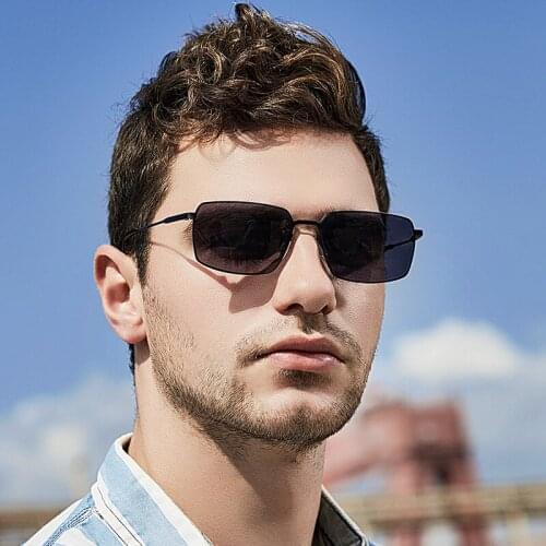 High quality Metal Frame Sunglasses For Man Women Driving Glasses Retro UV Resistant Square Sun glasses 7072