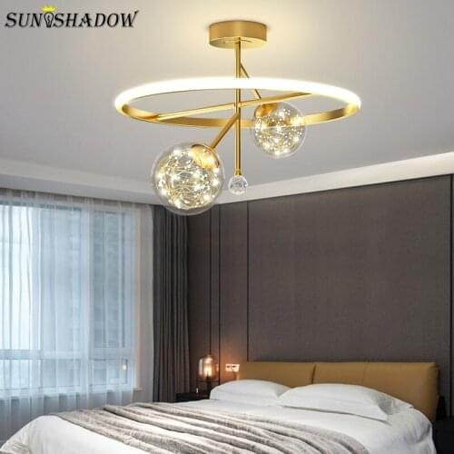 Home Led Ceiling Light Lumaires 110V 220V Modern Ceiling Lamp For Bedroom Living room Dining room Kitchen Corridor Aisle Lamps