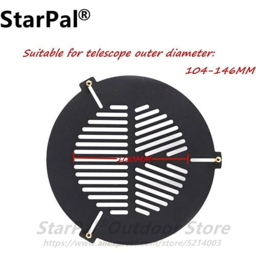 StarPal Aluminum Bahtinov Telescope Astronomy Focusing Mask Caliber Fixed Diameter 100 mm Monocular