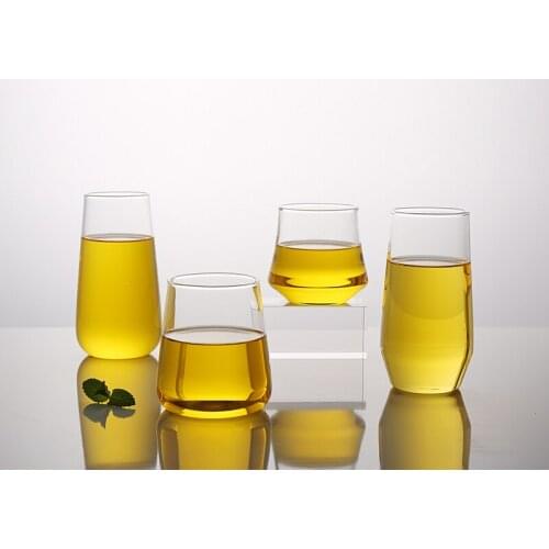 Heat Resistant Glass Water Cup Juice Cup Milk Cup Beverage Cup