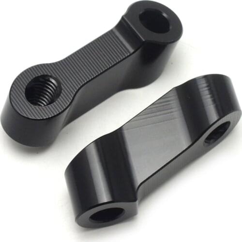 For HONDA CB500 CB500F Mirrors Extension Riser Extend Adapter For Suzuki GSR 400 600 750 Bolts Size 10mm M900 Monster 1100 MT07