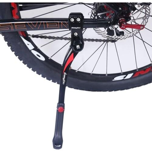 Universal MTB Road Bike Kickstand Aluminum Alloy Mountain Bike Parking Rack 35cm-42cm Adjustable Bicycle Kickstand Side Supports