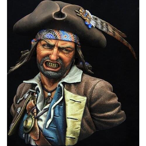 1/9 Pirate Movie role theme Resin Figure bust GK Uncoated No colour