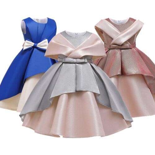 2020 Summer Clothing For Girls Formal Wedding Party Gown Elegant Girls Wedding Dresses Birthday Party Dress 3 4 5 6 7 8 9 10 Y