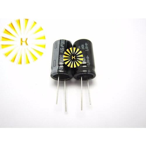 50pcs X 100% New 3300UF 50V 18X30 Aluminum Electrolytic Capacitor