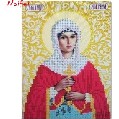 5D DIY Diamond Painting Holy Marina Full circle/square Diamond Embroidery religion Cross Stitch Rhinestone painting Home decor