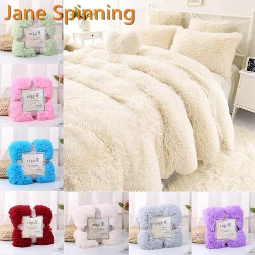Jane Spinning Super Soft Shaggy Fur Blanket Ultra Plush Decorative Blanket Winter Blankets For Bed Sofa Blanket