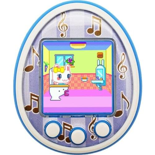Mini Electronic Pets Toys 8 Pets in 1 Virtual Cyber USB Charging Micro Chat Pet Toy for Kids Adults Gift 634F
