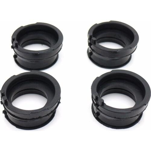 Motorcycle Black Carburetor Interface Adapter Intake Manifold For Honda CBR 600RR 2003-2006 2004 2005