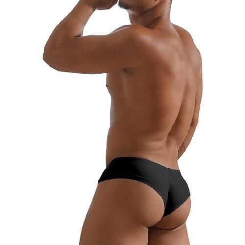 ADANNU Men Briefs Modal Underwear Sexy Gay Panties Breathable Calzoncillos Slip Homme Mens Briefs U Convex Solid Underpants