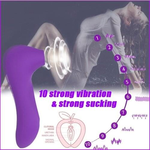 Clit Sucker Vagina Sucking Vibrator Clitoris Stimulator Blowjob Oral Nipple Sex Toys for Adult Women Masturbator Erotic Products