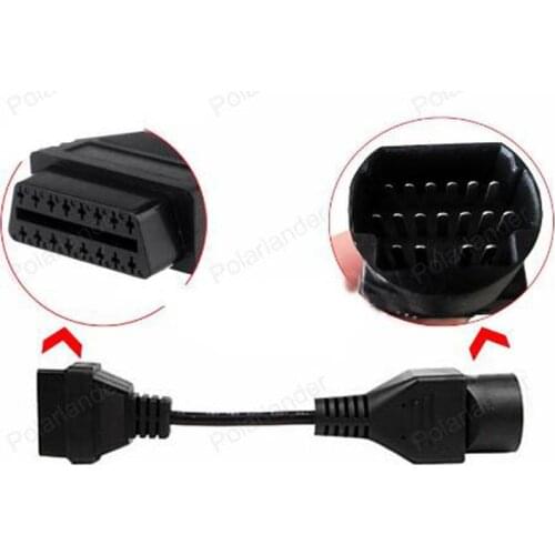 OBD For Vehicle 17 pin To 16pin Obd2 Obdii Cable Connector Cable For Mzda 17 Pin Connect Adapter