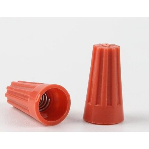 P1 P2 P3 P4 Plastic Spring Screw On Wire Connector Quick Crimping Wiring Cap