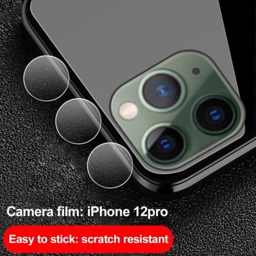 Fully Protective Glass Film Tempered Glass On For IPhone 12 Pro Max Full Cover Back Camera Lens Screen Protector For IPhone 12
