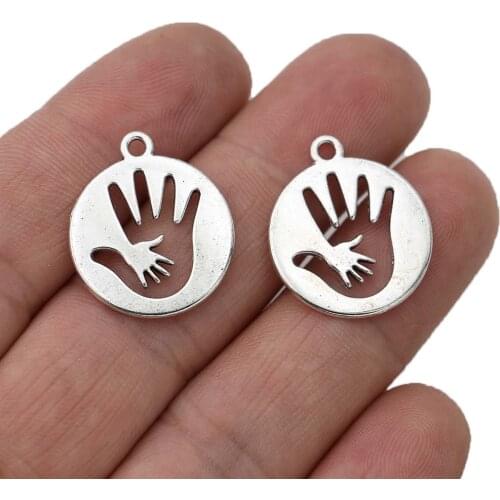 JAKONGO Antique Silver Plated Teapot Charms for Jewelry Making European Bracelet DIY Accessories 12x18mm 10pcs/lot