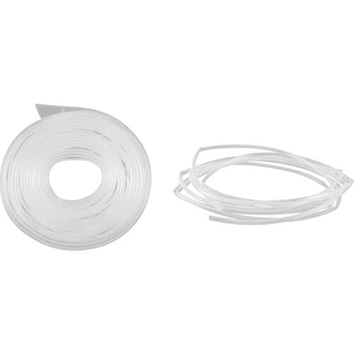 2PCS Clear Transparent Heat Shrink Tube Sleeve, Car Wiring, Boat Electrics, Kays, 6Mm 5M & 10Mm 2M