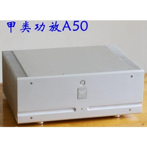 Finished A50 Class A 100W+100W Amplifier MJL4281/MJL4302 HiFi Stereo Power Amplifier 2019 New Listing