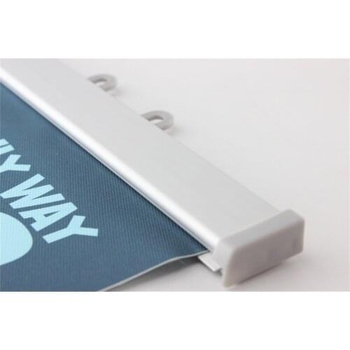 60cm aluminium painting scroll banner snap frame hanger strip poster photo banner holder clip rails