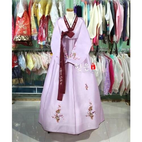South Korea Imported Hanbok High-grade Fabric / Mother Hanbok / Wedding Hanbok