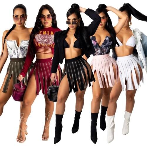 Sexy Sweet Many Zippers Pleated Skirt Designer Elastic Waist A Line Mini Skirts Female Fashion Casual Petticoat 2021 Outfits