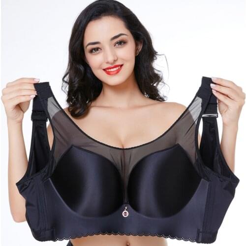 Women push up bra brassière femmer plus size bras for women 50C 50D 115C 115D