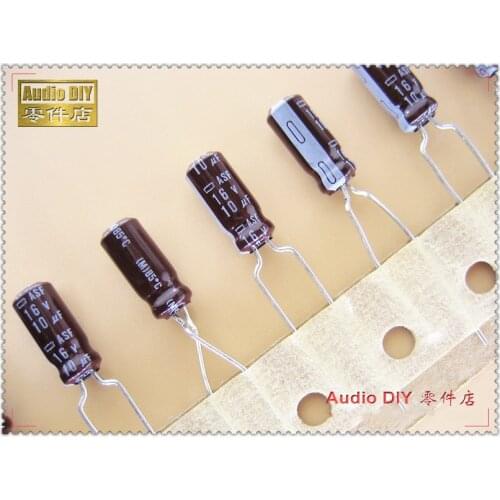 20PCS/100PCS NIPPON ASF Series 10uF/16V Audio Electrolytic Capacitor