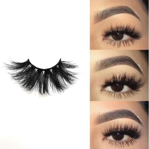 3D Mink Lashes Bulk Faux Thick Long Wispy Natural Mink Lashes Pack Short Wholesales Natural False Eyelashes