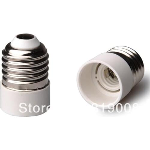 5pcs/lot, 10pcs/lot, 50pcs/lot E27 to E14 bulb adapter e27 to e14 base converter