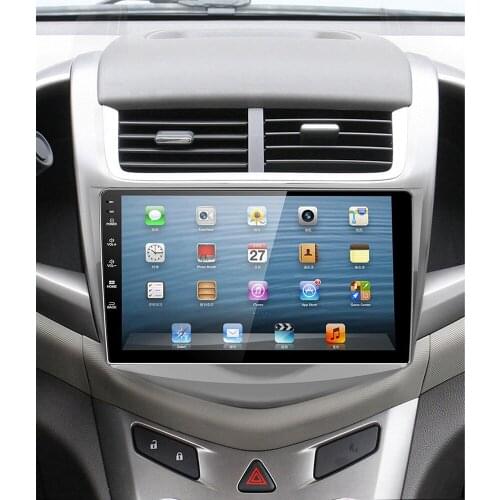 9 Inch Car Fascia For Chevrolet Aveo Fascias Audio Fitting Adaptor Panel Frame Car DVD Frame Dashboard