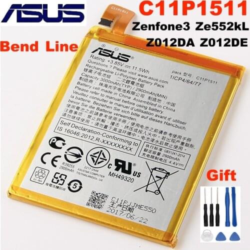 3000mAh High Capacity With ASUS C11P1511 Replacement Battery For Asus ZenFone 3 Ze552kl Z012da/e ZenFone 4 Selfie ZD553KL