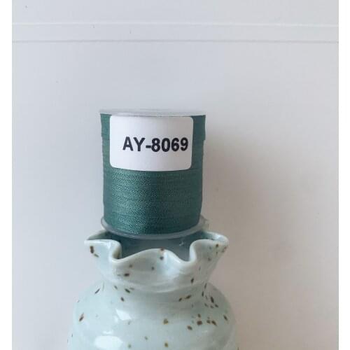AY-8069 A Roll Wholesale 2mm-36mm 100% Pure Silk Embroidery Ribbons Handcraft Supply Double Faced Thin Taffeta Silk Ribbon